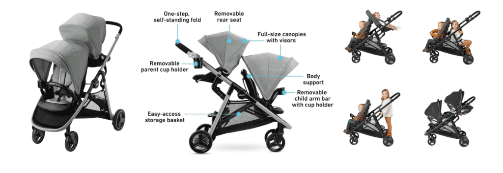 Graco-Ready2Grow configurations